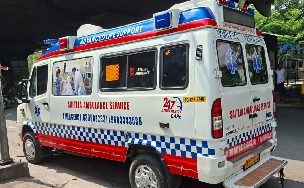 Book Ambulance Now | 24/7 Hyderabad Ambulance Services – Sai Teja