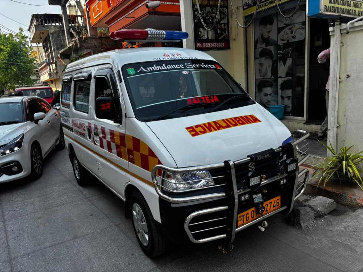 Ambulance Services in Manikonda Hyderabad | 24/7 Sai Teja Ambulance