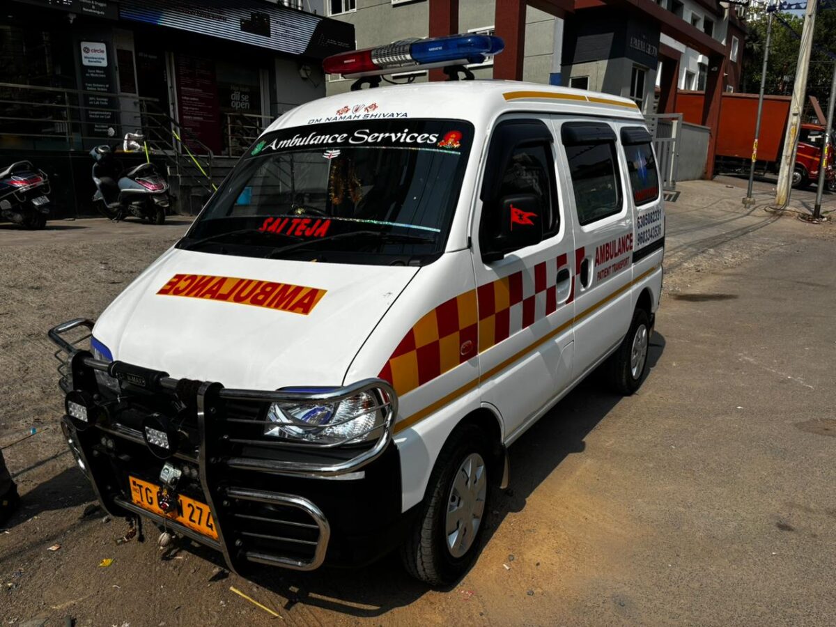 Ambulance Services in Nanakramguda Hyderabad | 24/7 Sai Teja Ambulance
