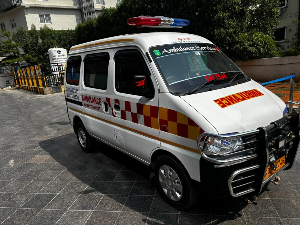 Ambulance Services in Gachibowli Hyderabad | 24/7 Sai Teja Ambulance