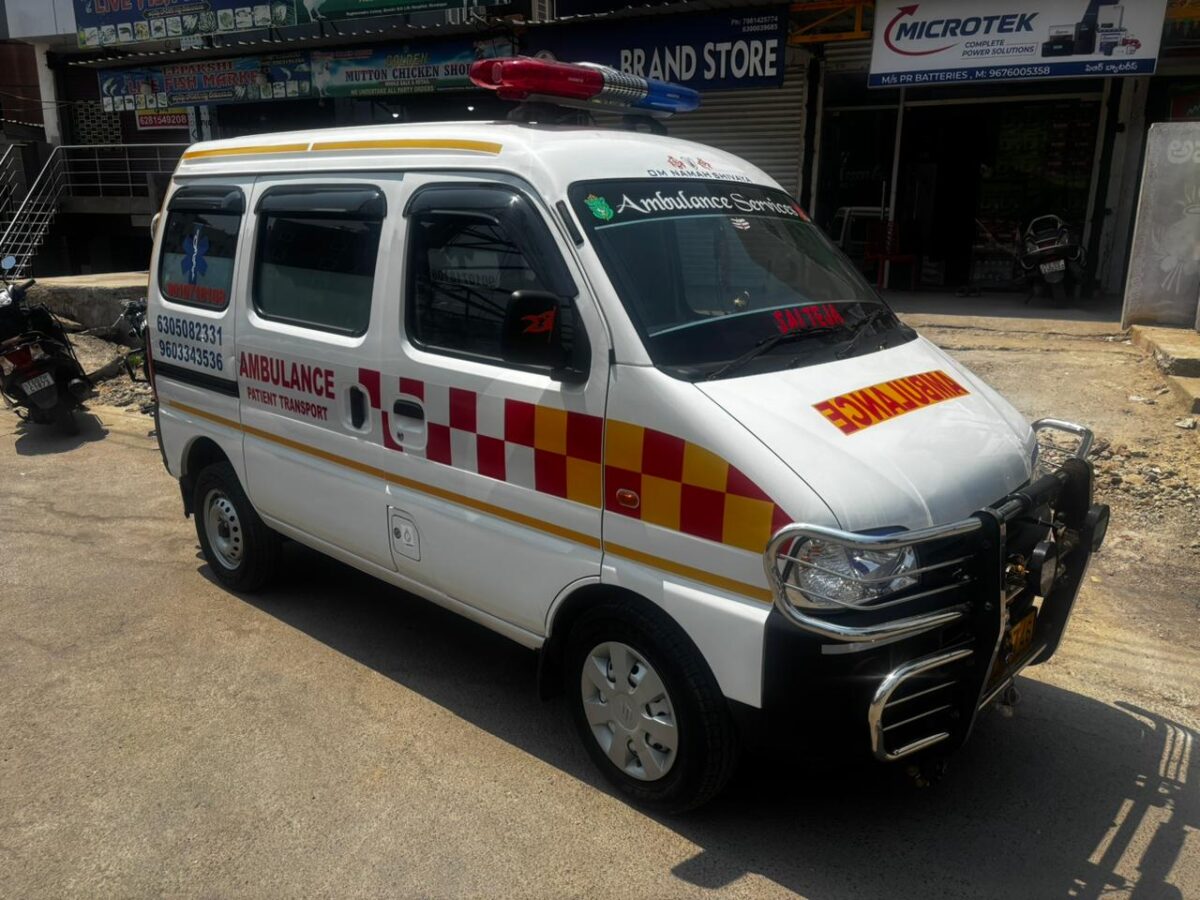 Ambulance Services in Kondapur Hyderabad | 24/7 Sai Teja Ambulance
