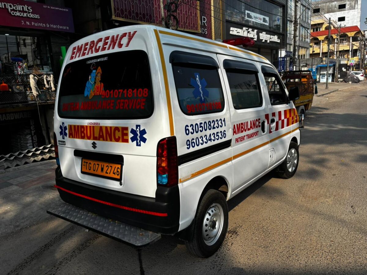 Ambulance Services in Tolichowki Hyderabad | 24/7 Sai Teja Ambulance