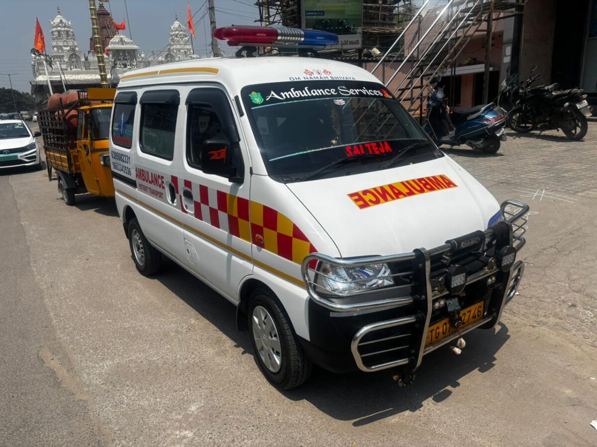 Ambulance Services in Chanda Nagar Hyderabad | 24/7 Sai Teja Ambulance